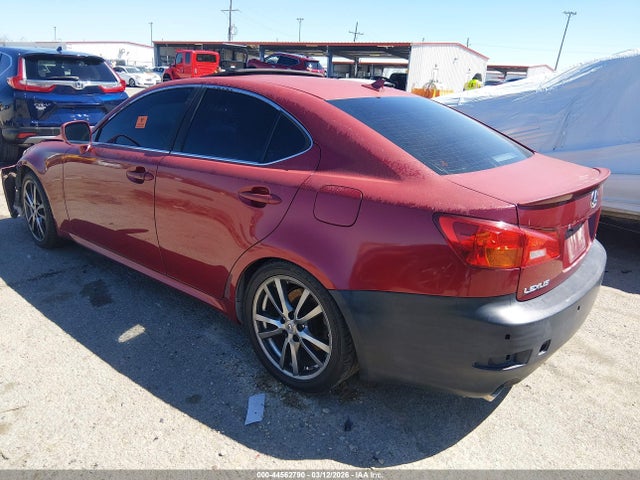 Продажа на аукционе авто 2008 Lexus Is 350, vin: JTHBE262785018300, номер лота: 44562790