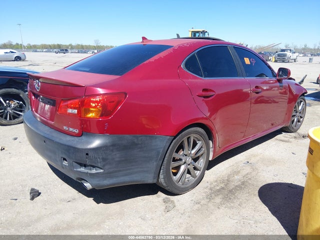 Продажа на аукционе авто 2008 Lexus Is 350, vin: JTHBE262785018300, номер лота: 44562790