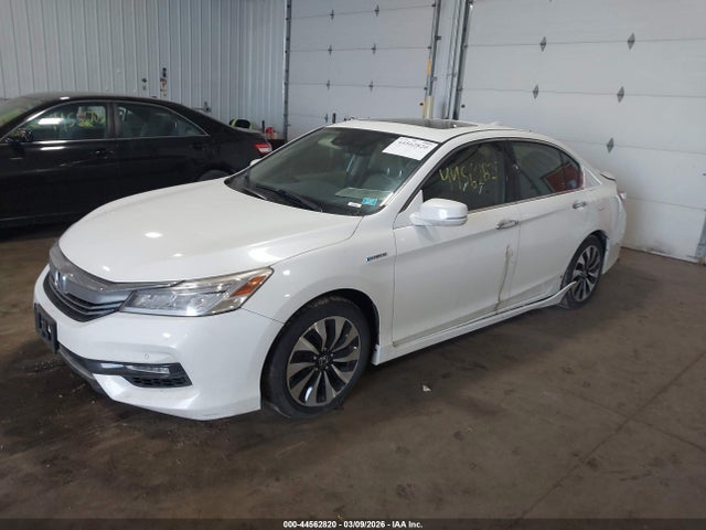 2017 Honda Accord Hybrid Touring მანქანა იყიდება აუქციონზე, vin: JHMCR6F72HC018115, აუქციონის ნომერი: 44562820
