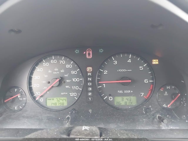 44562881 :رقم المزاد ، 4S3BH675117664824 vin ، 2001 Subaru Outback مزاد بيع