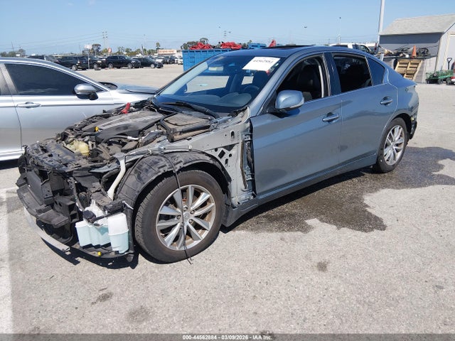 2017 Infiniti Q50 3.0t Premium მანქანა იყიდება აუქციონზე, vin: JN1EV7AP3HM730472, აუქციონის ნომერი: 44562884