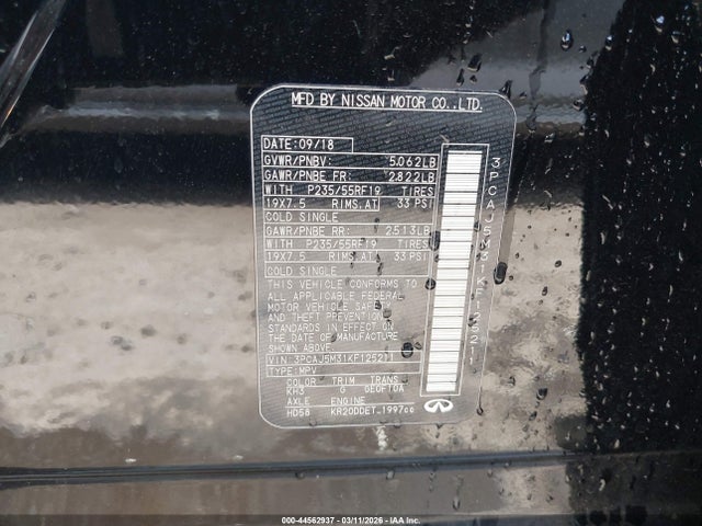 2019 INFINITI QX50 3PCAJ5M31KF125211 Photo 8