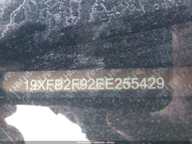 Honda Civic Ex-l 2014 19XFB2F92EE255429 Image 9