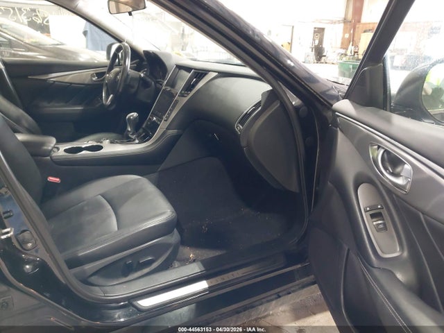 44563153 :رقم المزاد ، JN1BV7AR6FM401671 vin ، 2015 Infiniti Q50 Premium/sport مزاد بيع