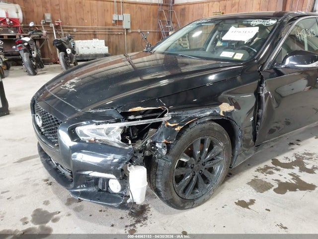44563153 :رقم المزاد ، JN1BV7AR6FM401671 vin ، 2015 Infiniti Q50 Premium/sport مزاد بيع