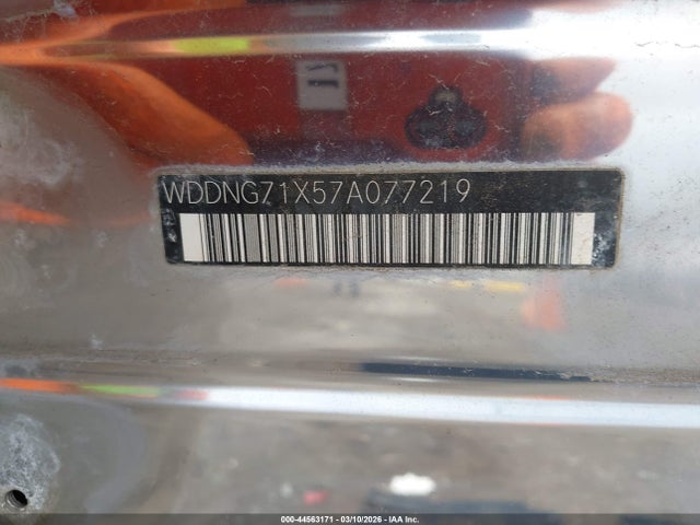 2007 MERCEDES-BENZ S 550 WDDNG71X57A077219 Photo 8