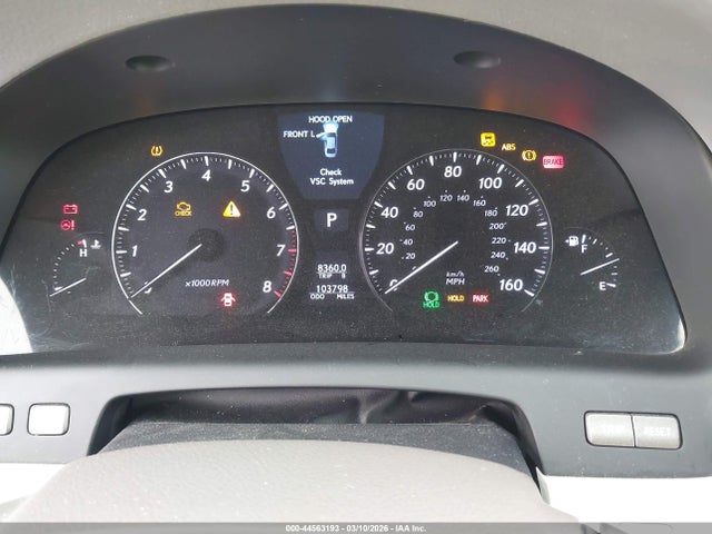 Продаж на аукціоні авто 2007 Lexus Ls 460, vin: JTHBL46F775024097, номер лоту: 44563193