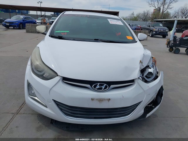 44563221 :رقم المزاد ، KMHDH4AH0FU391640 vin ، 2015 Hyundai Elantra Sport مزاد بيع