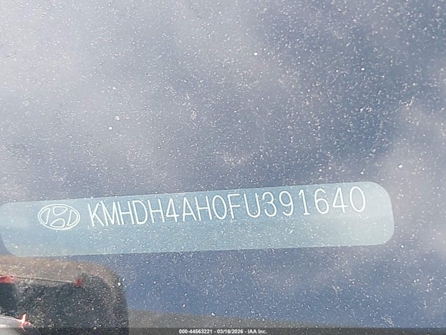 44563221 :رقم المزاد ، KMHDH4AH0FU391640 vin ، 2015 Hyundai Elantra Sport مزاد بيع