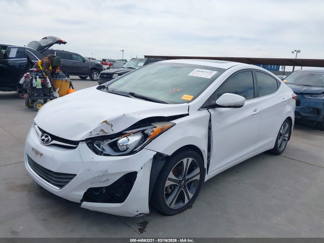 44563221 :رقم المزاد ، KMHDH4AH0FU391640 vin ، 2015 Hyundai Elantra Sport مزاد بيع