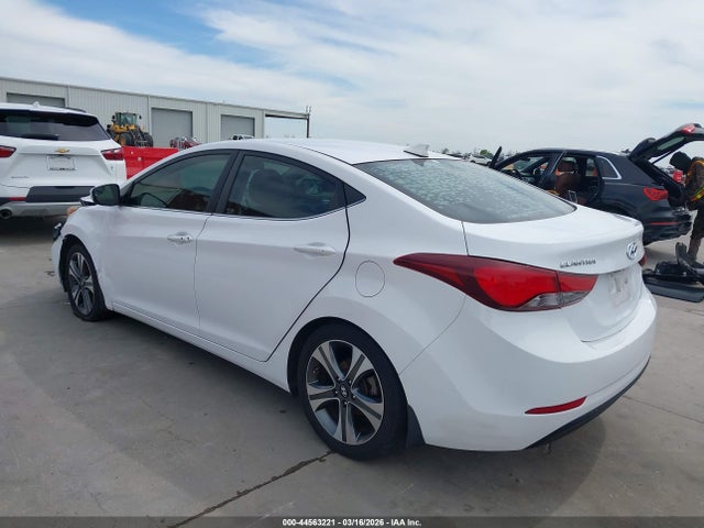 44563221 :رقم المزاد ، KMHDH4AH0FU391640 vin ، 2015 Hyundai Elantra Sport مزاد بيع