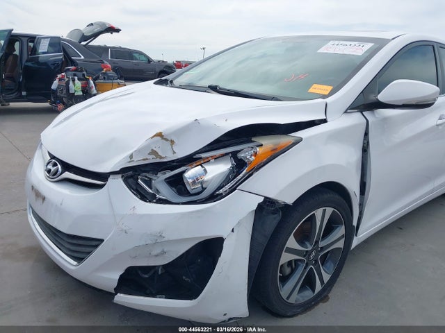 44563221 :رقم المزاد ، KMHDH4AH0FU391640 vin ، 2015 Hyundai Elantra Sport مزاد بيع