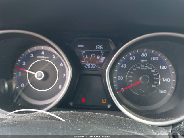44563221 :رقم المزاد ، KMHDH4AH0FU391640 vin ، 2015 Hyundai Elantra Sport مزاد بيع