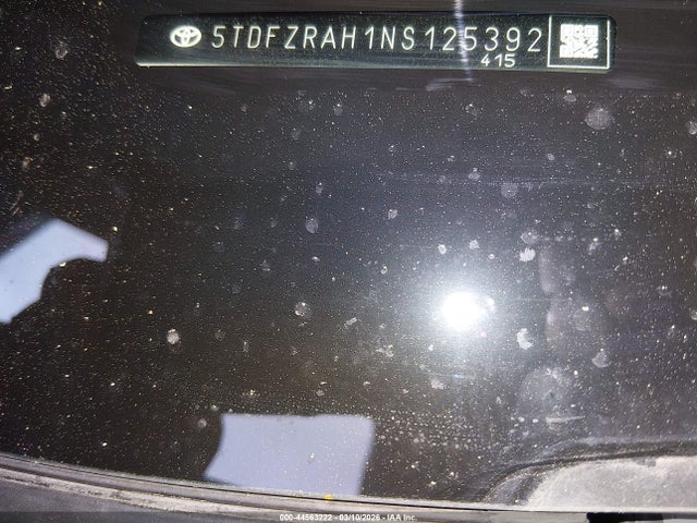 Toyota Highlander Platinum 2022 5TDFZRAH1NS125392 Image 9