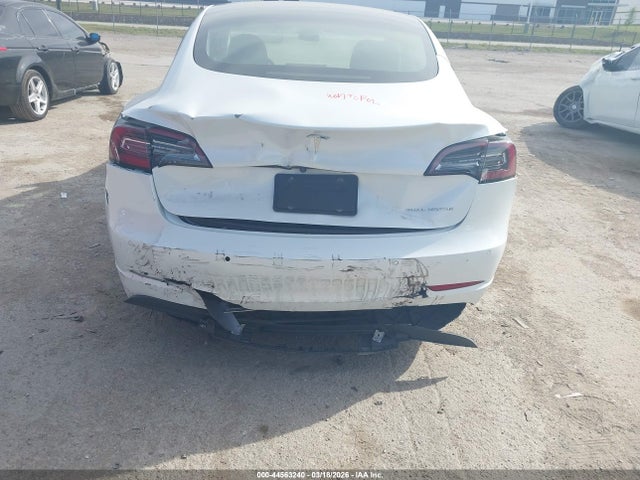 44563240 :رقم المزاد ، 5YJ3E1EB7NF343394 vin ، 2022 Tesla Model 3 Long Range Dual Motor All-wheel Drive مزاد بيع