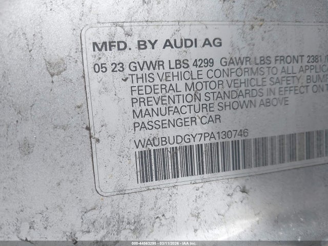 2023 AUDI A3 WAUBUDGY7PA130746 Photo 8