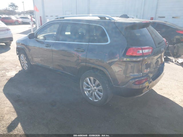 44563449 :رقم المزاد ، 1C4PJMJX2JD594194 vin ، 2018 Jeep Cherokee Overland 4x4 مزاد بيع