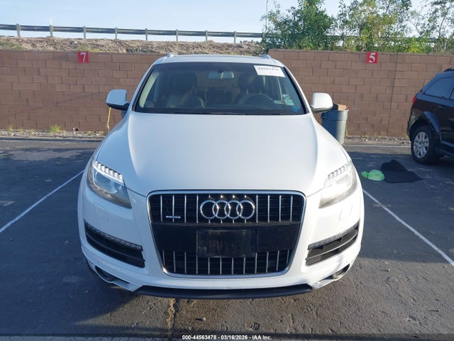 44563478 :رقم المزاد ، WA1LGAFE2FD024099 vin ، 2015 Audi Q7 3.0t Premium مزاد بيع