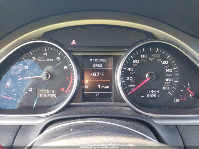 44563478 :رقم المزاد ، WA1LGAFE2FD024099 vin ، 2015 Audi Q7 3.0t Premium مزاد بيع