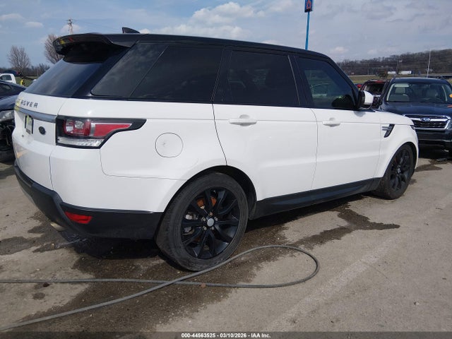 Aukcja sprzedaży 2017 Land Rover Range Rover Sport 3.0l V6 Supercharged Hse, vin: SALWR2FV6HA134508, numer aukcji: 44563525