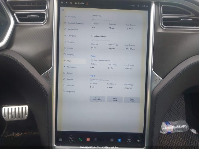 44563533 :رقم المزاد ، 5YJSA1CP8DFP11649 vin ، 2013 Tesla Model S Performance مزاد بيع