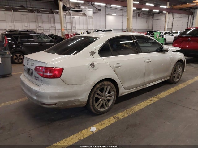 2015 Volkswagen Jetta 2.0l Tdi Sel მანქანა იყიდება აუქციონზე, vin: 3VWLA7AJ6FM201673, აუქციონის ნომერი: 44563539