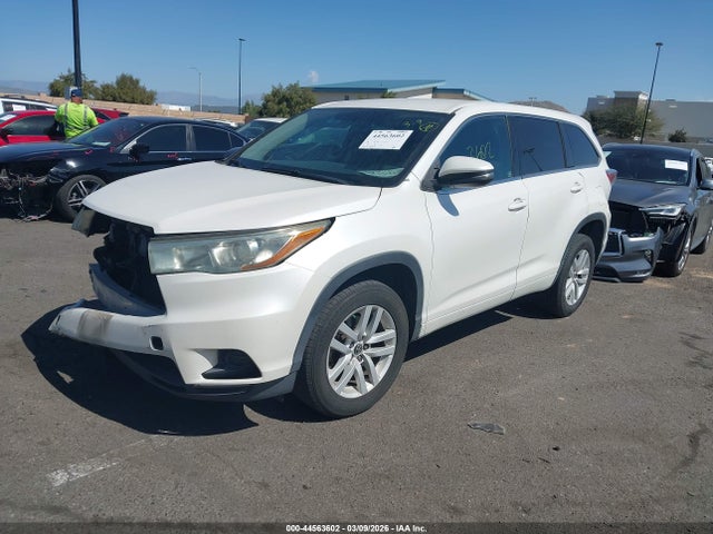 5TDZARFH2GS019033 Toyota Highlander Le