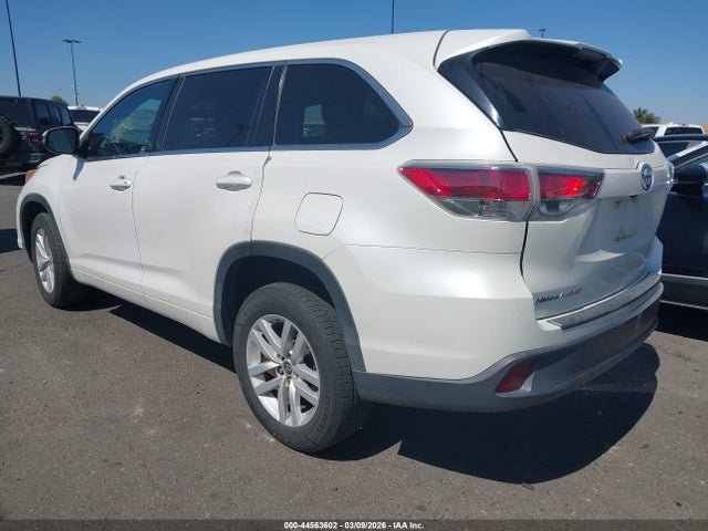 5TDZARFH2GS019033 Toyota Highlander Le