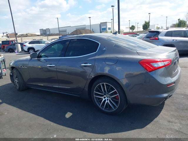 ZAM57XSA3K1319689 Maserati Ghibli