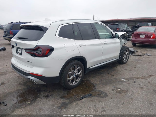 Aukcja sprzedaży 2022 Bmw X3 Sdrive30i, vin: 5UX43DP02N9N06274, numer aukcji: 44563685