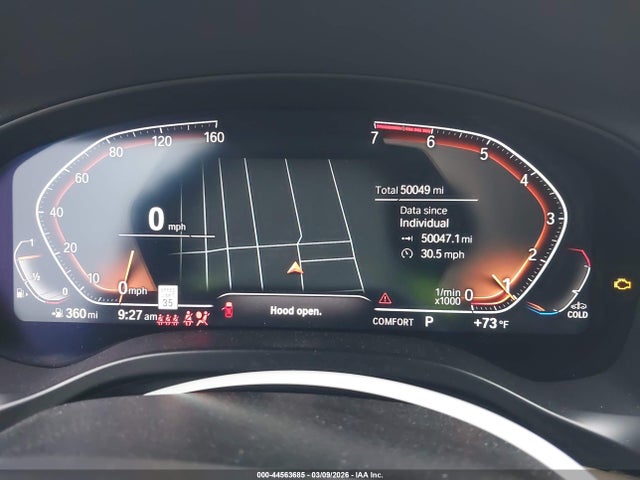 Aukcja sprzedaży 2022 Bmw X3 Sdrive30i, vin: 5UX43DP02N9N06274, numer aukcji: 44563685
