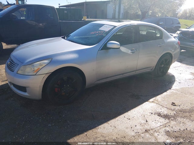 44563727 :رقم المزاد ، JNKBV61F98M272954 vin ، 2008 Infiniti G35x مزاد بيع