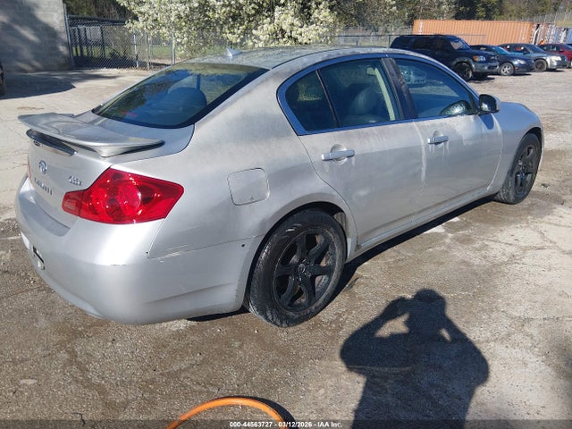 44563727 :رقم المزاد ، JNKBV61F98M272954 vin ، 2008 Infiniti G35x مزاد بيع