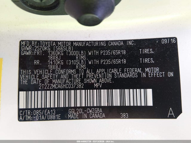 2017 LEXUS RX 350 2T2ZZMCA6HC037382 Photo 8