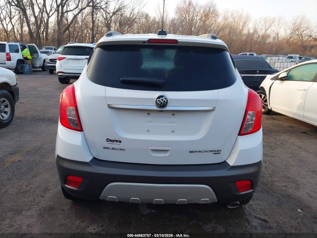 44563757 :رقم المزاد ، KL4CJGSB4GB555799 vin ، 2016 Buick Encore Leather مزاد بيع