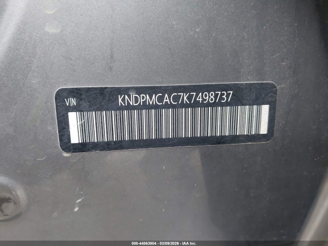 2019 KIA SPORTAGE KNDPMCAC7K7498737 Photo 8