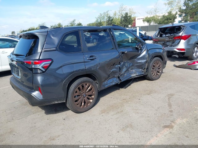 44563981 :رقم المزاد ، JF2SLDHC6SH578356 vin ، 2025 Subaru Forester Sport مزاد بيع