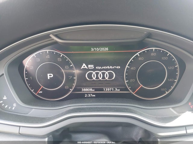 Aukcja sprzedaży 2018 Audi A5 2.0t Premium, vin: WAUENCF55JA118341, numer aukcji: 44564007