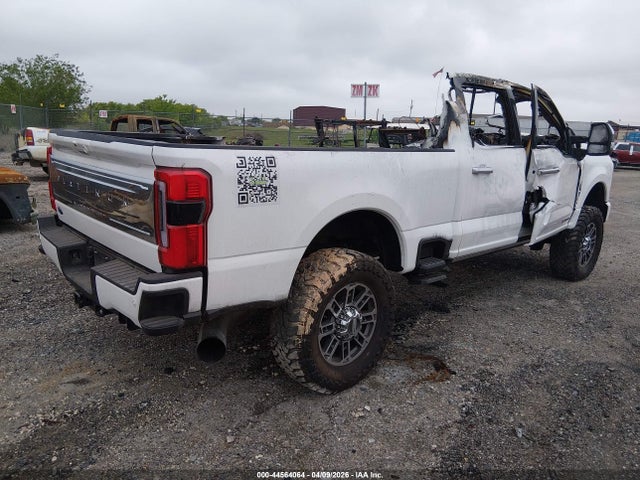 44564064 :رقم المزاد ، 1FT8W2BM4SEE05300 vin ، 2025 Ford F-250 Platinum مزاد بيع