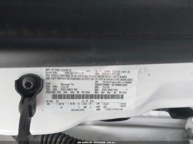 2015 FORD C-MAX HYBRID 1FADP5AU2FL119466 Photo 8