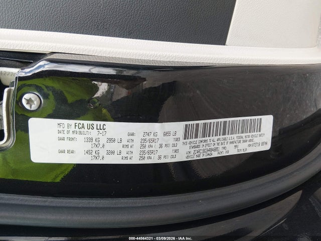 2017 CHRYSLER PACIFICA 2C4RC1BG3HR846851 Photo 8