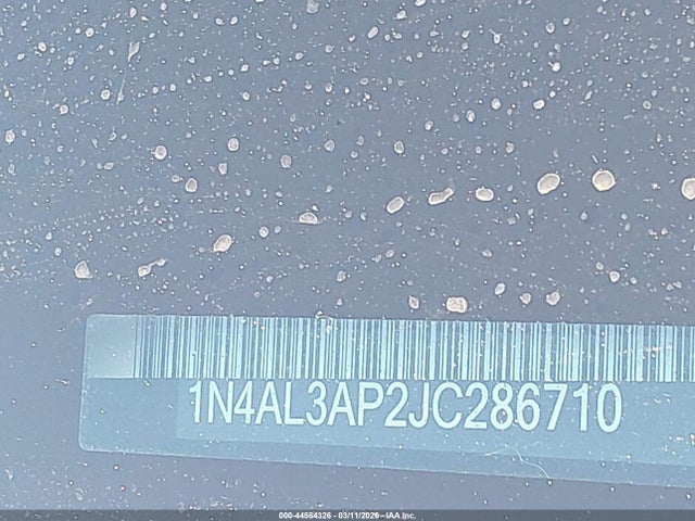 Nissan Altima 2.5 S 2018 1N4AL3AP2JC286710 Image 9