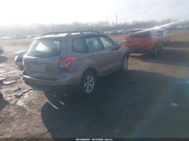 2015 Subaru Forester 2.5i მანქანა იყიდება აუქციონზე, vin: JF2SJABC9FH829888, აუქციონის ნომერი: 44564447
