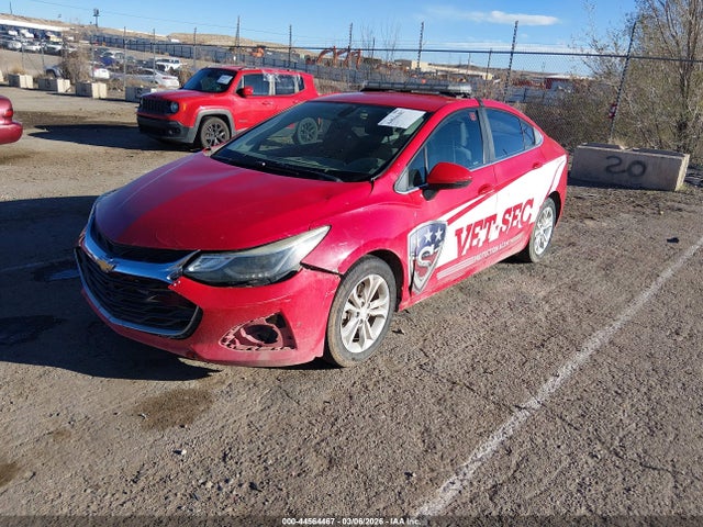 2019 Chevrolet Cruze Lt მანქანა იყიდება აუქციონზე, vin: 1G1BE5SM7K7142601, აუქციონის ნომერი: 44564467
