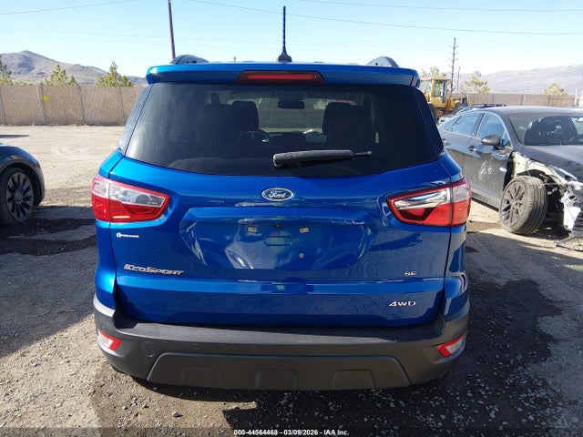 Продаж на аукціоні авто 2020 Ford Ecosport Se, vin: MAJ6S3GLXLC328752, номер лоту: 44564468