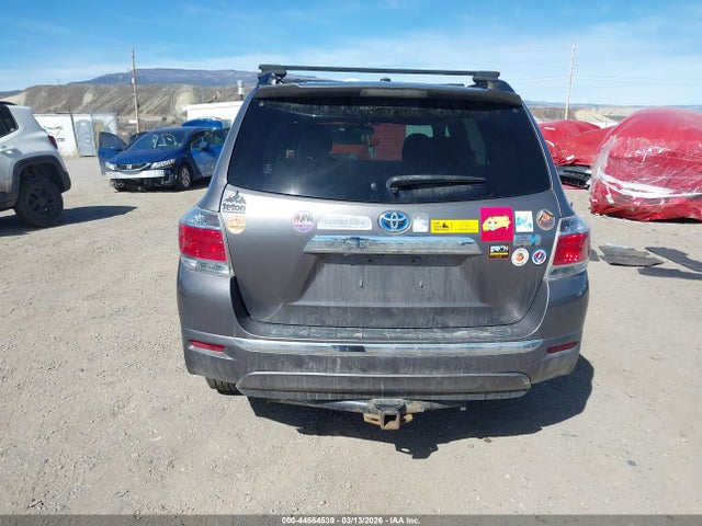 Aukcja sprzedaży 2013 Toyota Highlander Hybrid Base V6, vin: JTEBC3EH8D2015268, numer aukcji: 44564539