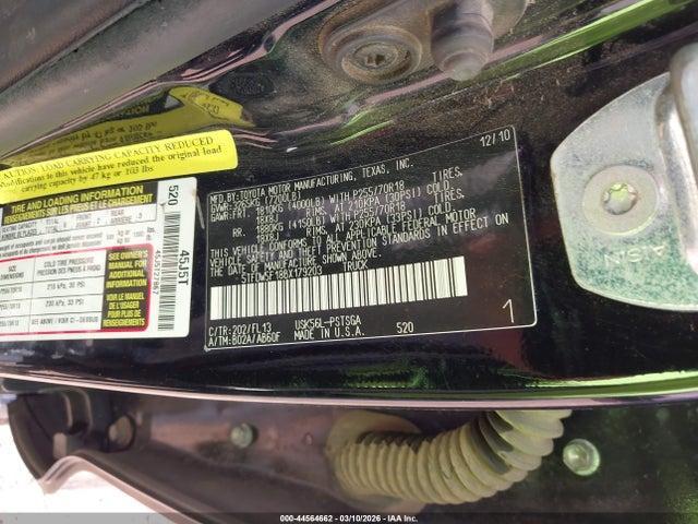 Продаж на аукціоні авто 2011 Toyota Tundra Grade 5.7l V8, vin: 5TFDW5F18BX179203, номер лоту: 44564662
