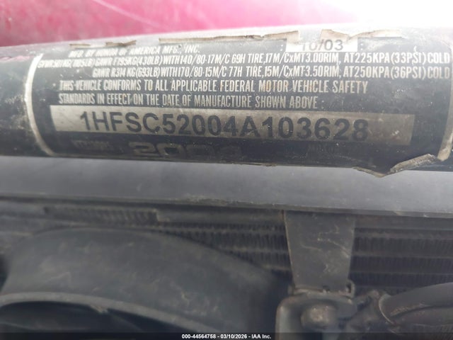 2004 HONDA VT1300 1HFSC52004A103628 Photo 9