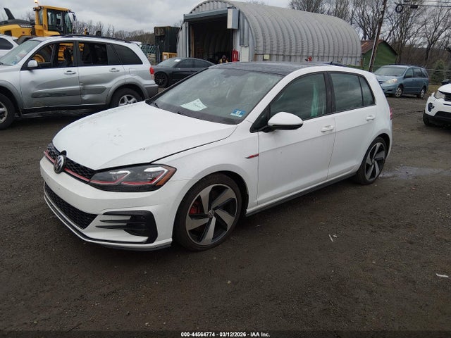 44564774 :رقم المزاد ، 3VW6T7AU2LM002150 vin ، 2020 Volkswagen Golf Gti 2.0t Se مزاد بيع