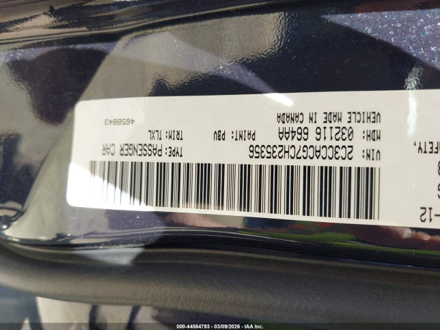 Aukcja sprzedaży 2012 Chrysler 300 Limited, vin: 2C3CCACG7CH235356, numer aukcji: 44564793